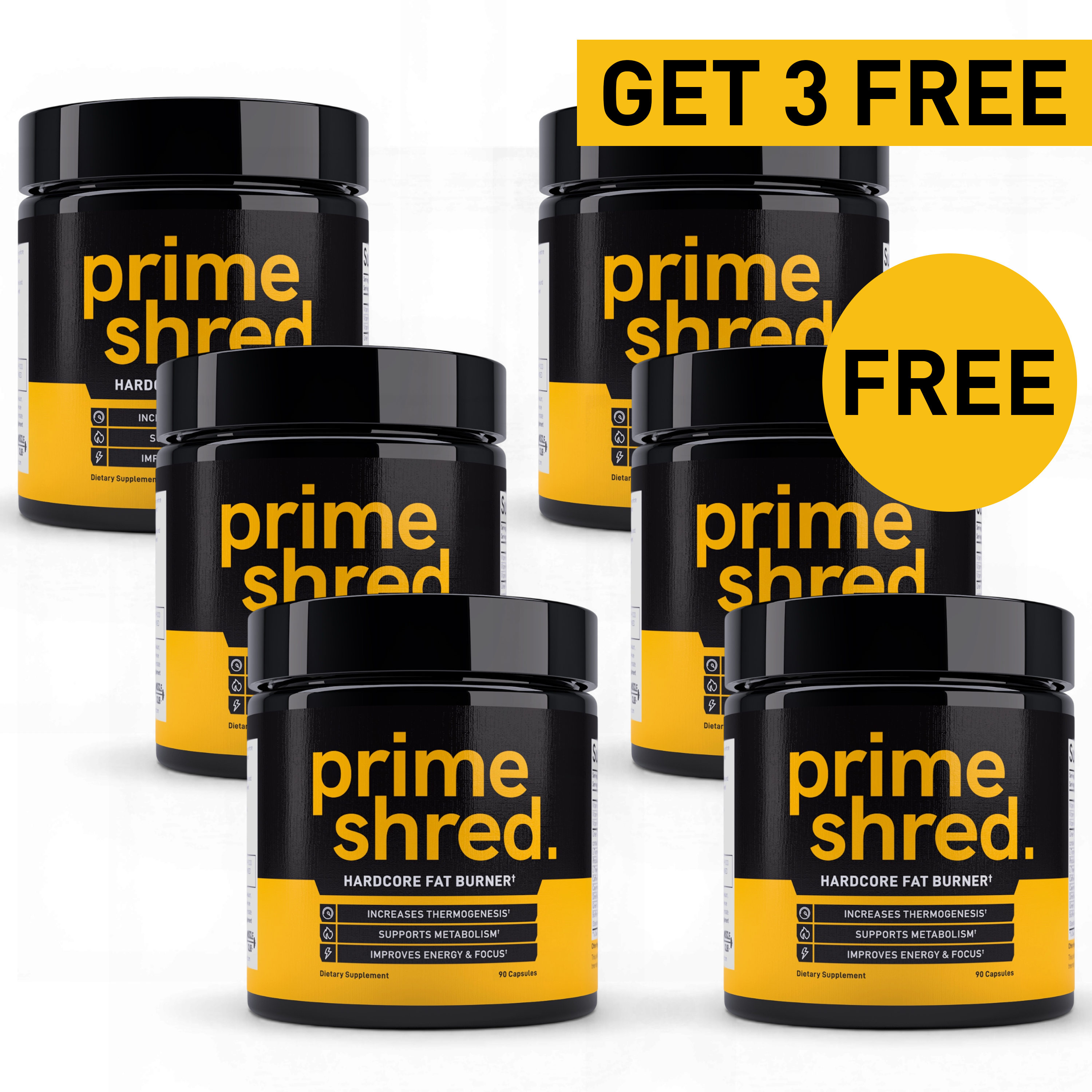 PrimeShred 3+3 FREE